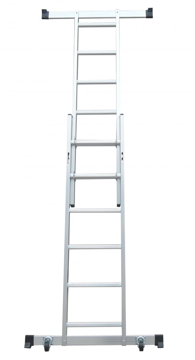 2x6 Aluminium Scaffolding Ladder A Form With 1470x405mm Platform